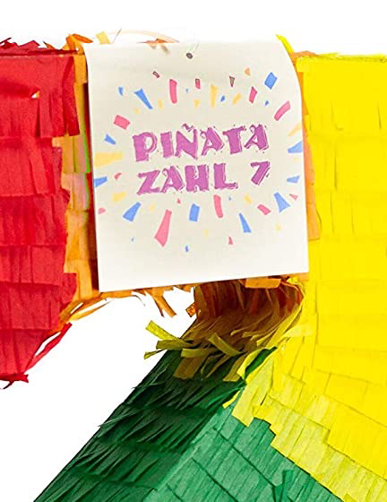 Pinata Zahl 7