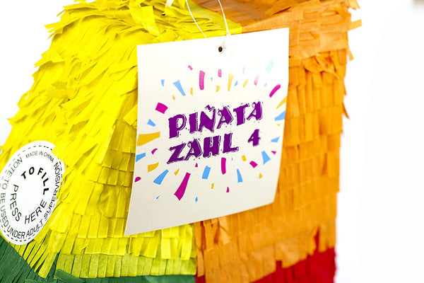 Pinata Zahl 4