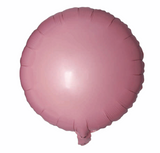 Folienballon Rund in Rosa, 45cm