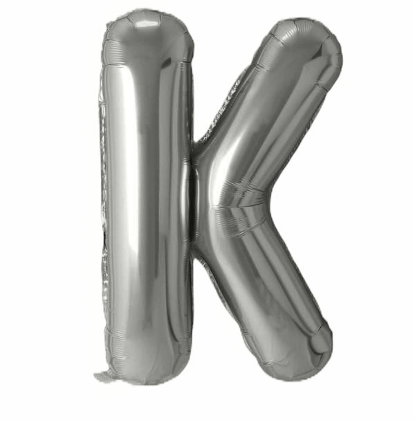 Balloonify Folienballon Buchstabe K, 86cm