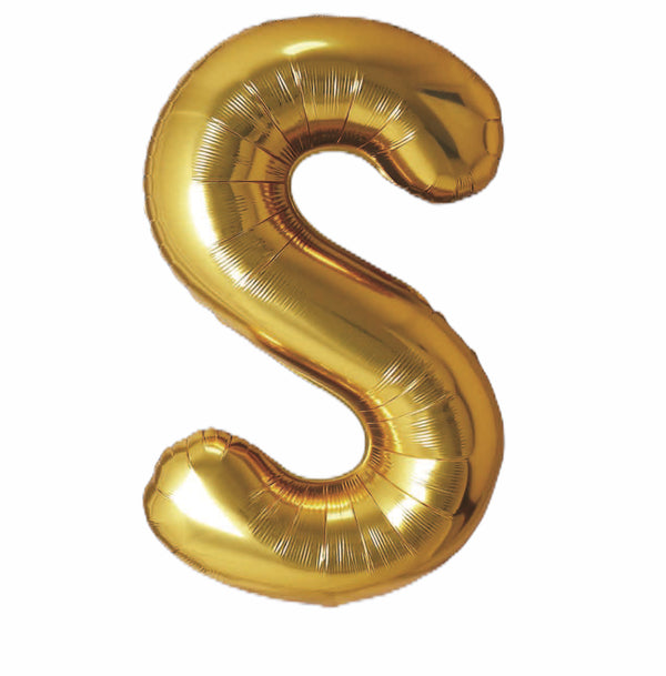 Balloonify Folienballon Buchstabe S, 86cm