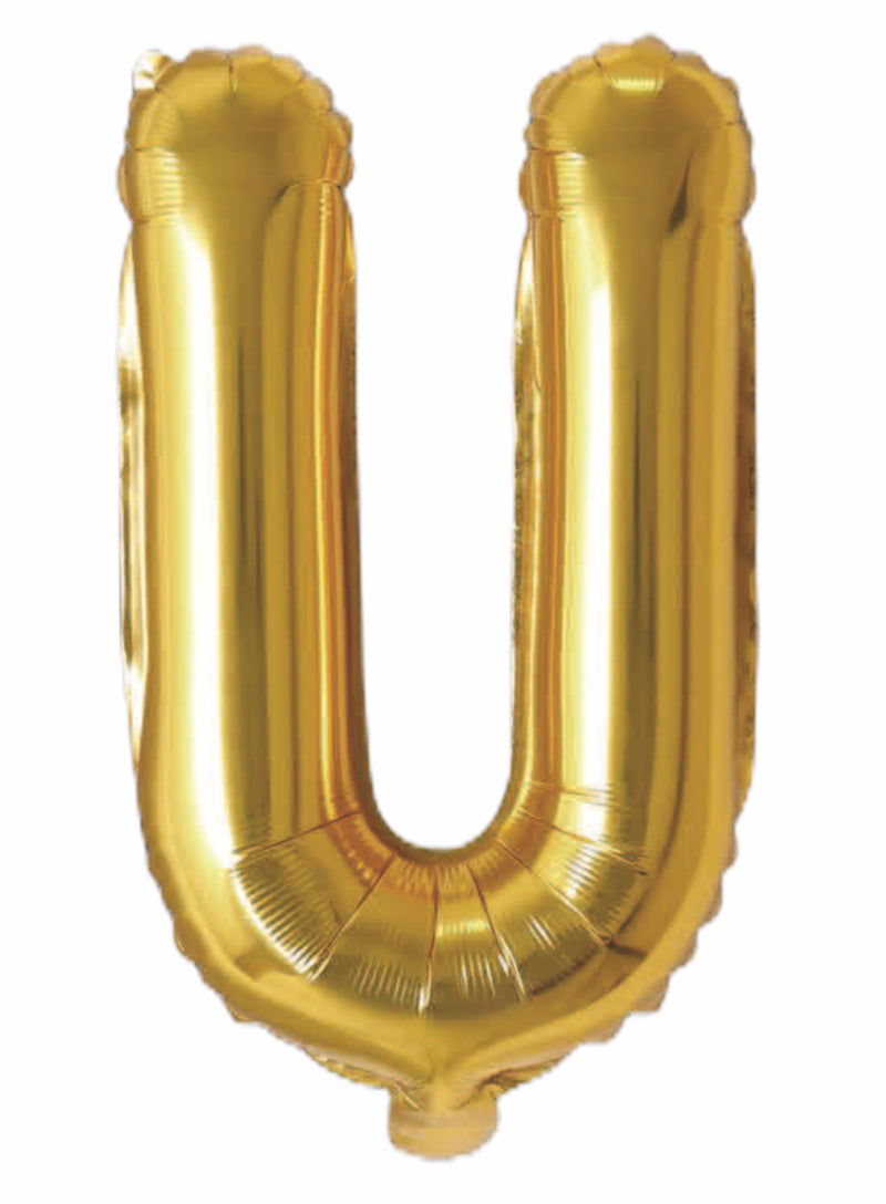 Balloonify Folienballon Buchstabe U, 35cm